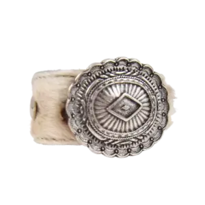 Bracciale Moapa borchiato in cavallino