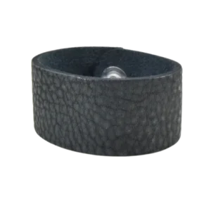 Bracciale in cuoio nero